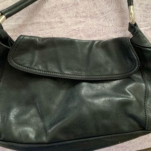 Prada bag from 90’s. Black leather from Italy. Used (pictures for condition)